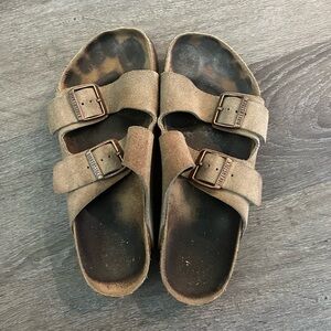 Birkenstock Arizona Suede Sandals